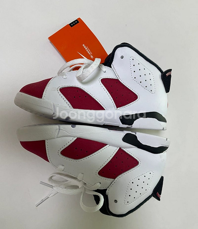 에어조던6 카마인 키즈 160 나이키키즈 운동화--0